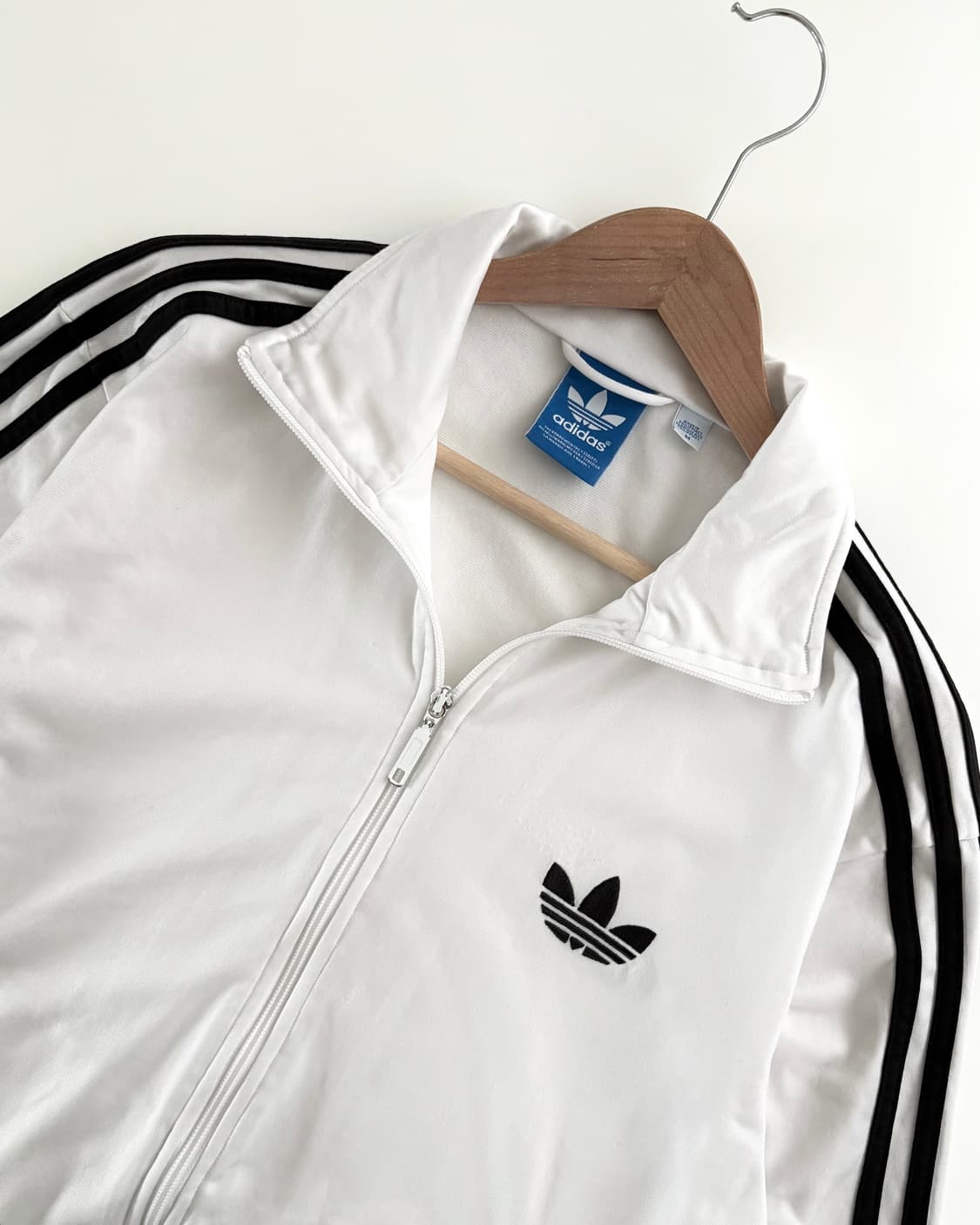 Adidas 아디다스 흰검 화이트컬러 구 파이어버드 트랙탑 상품이미지5