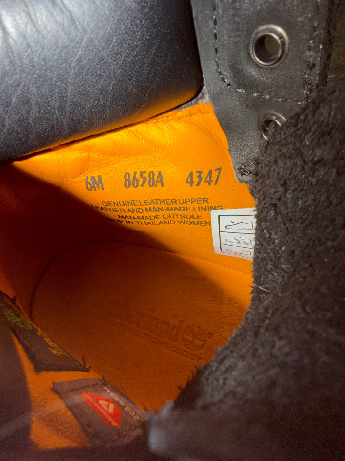 팀버랜드 워커 블랙 여성 상품이미지3