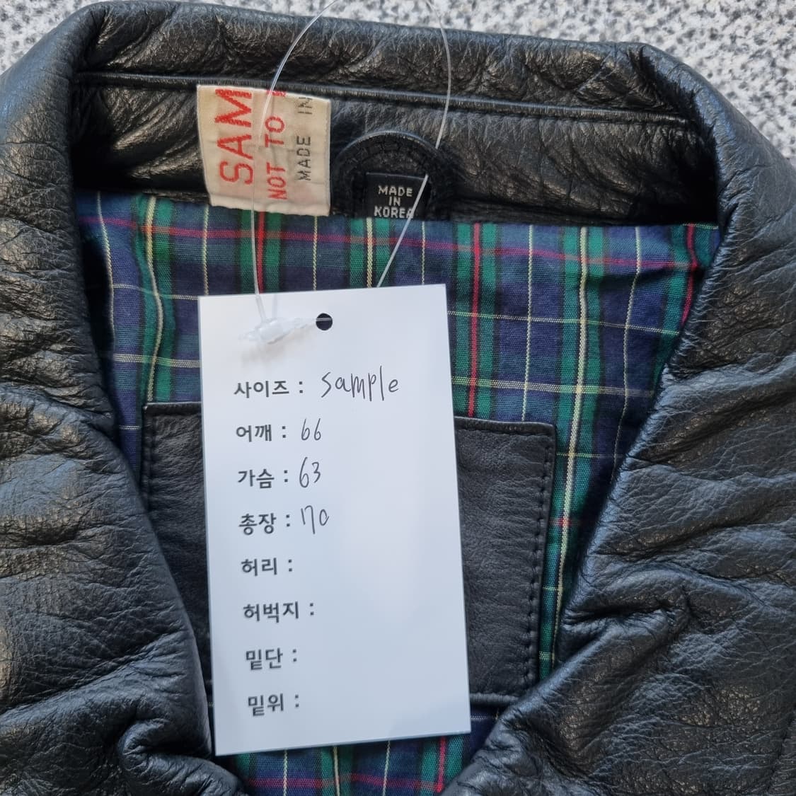 A2 레더자켓 상품이미지7