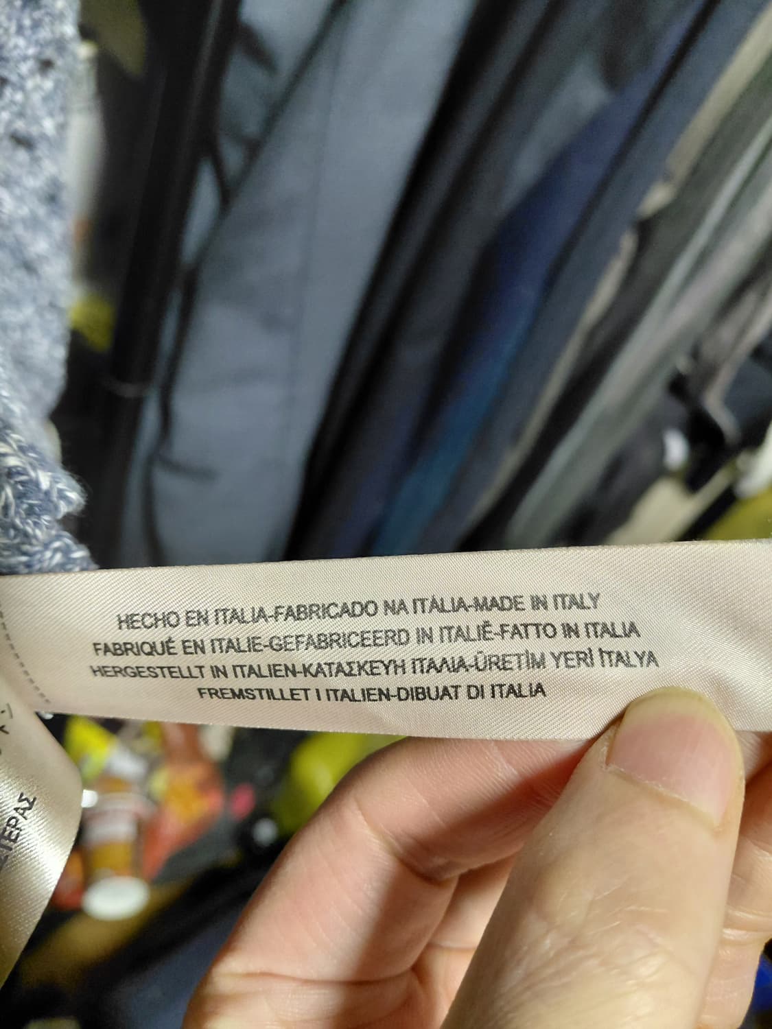 [마시모두띠]코튼 케이블 니트 스웨터 M(95)사이즈 상품이미지8