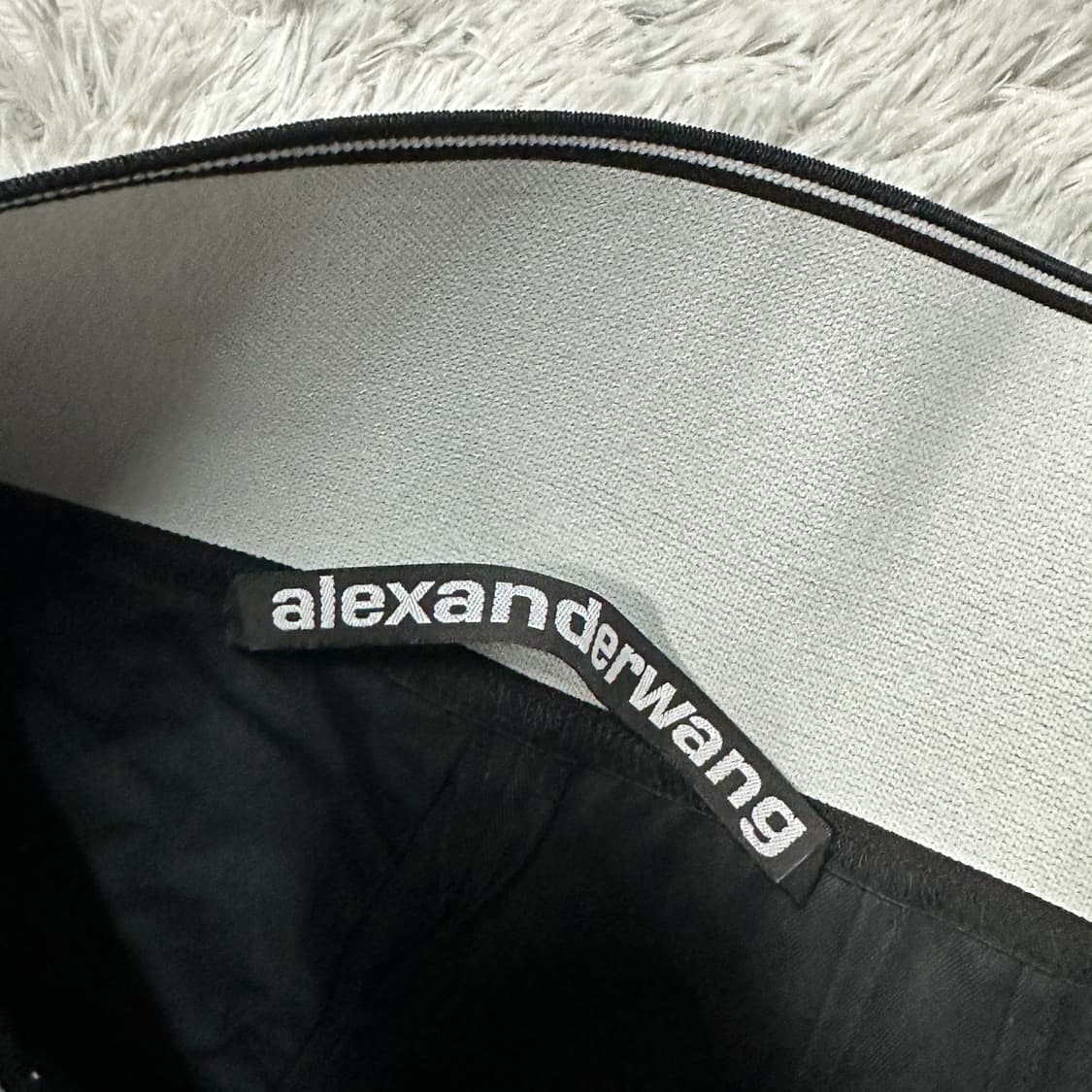 알렉산더왕 하이웨스트 캐롯팬츠 블랙 0 상품이미지3