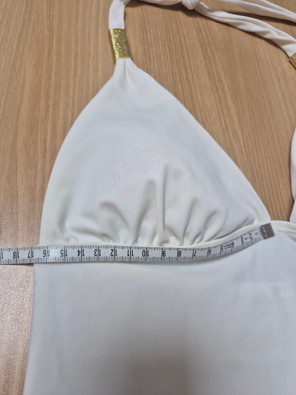 anemone 홀터넥 탱크탑 비키니 상의 아이보리 상품이미지6