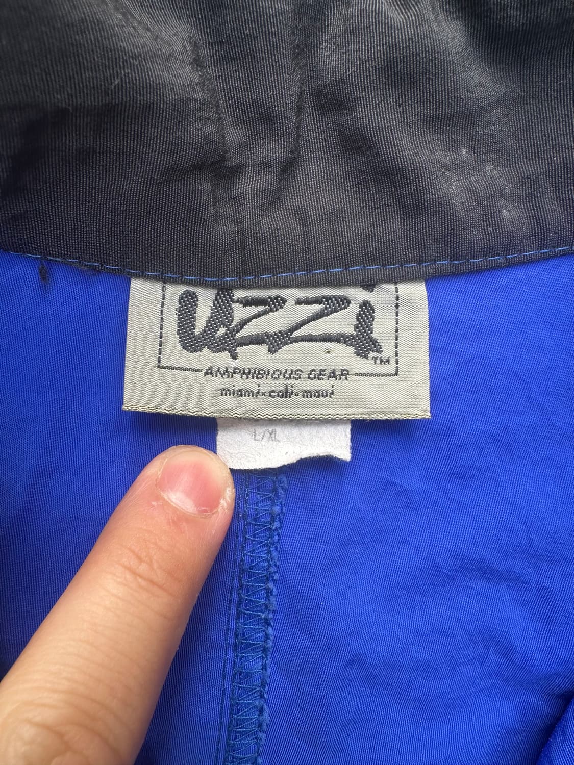 빈티지 90s uzzi 아노락 바람막이 자켓  상품이미지5