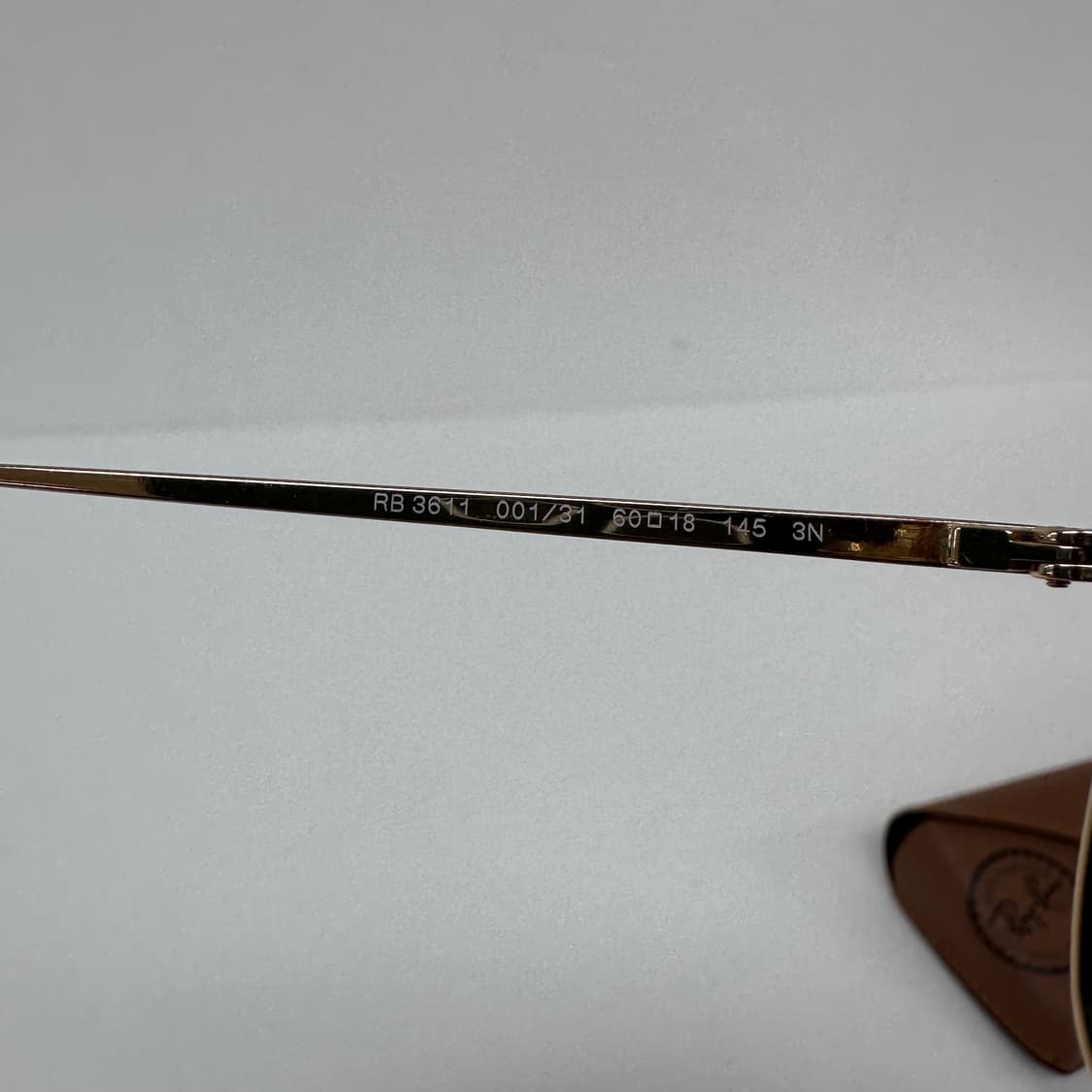 레이벤 Ray-Ban RB3611 001/31 선글라스 골드 상품이미지7