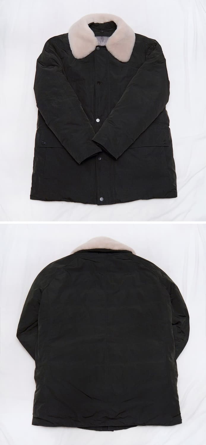 에피그램 양털카라 시어링 구스다운 패딩 자켓 (M 100) 상품이미지3