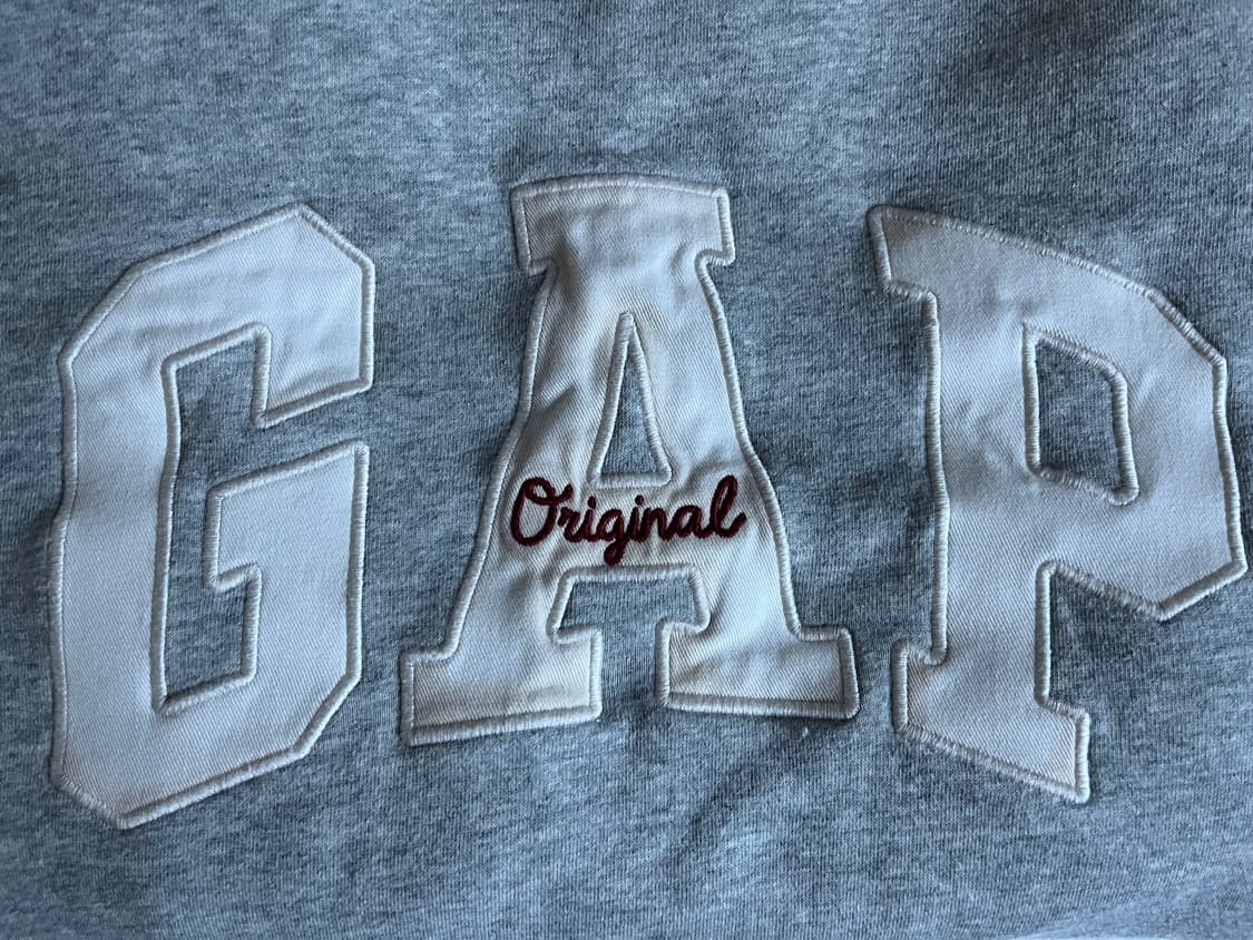 GAP 그레이 스웻셔츠(기모) 상품이미지3