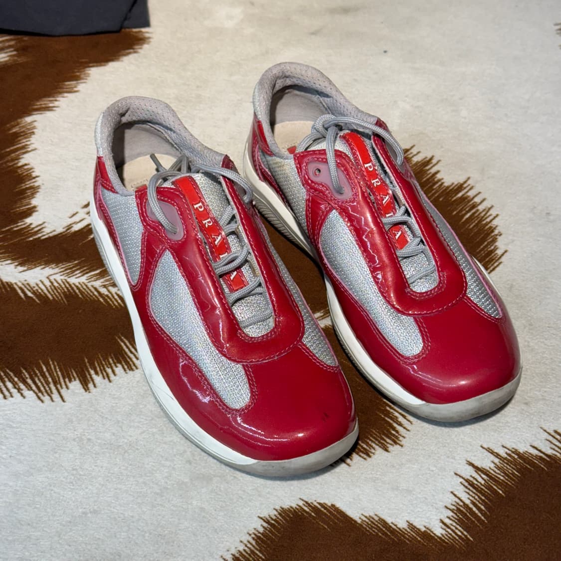 PRADA 프라다 아메리카컵 og 레드 (225-230) 상품이미지2
