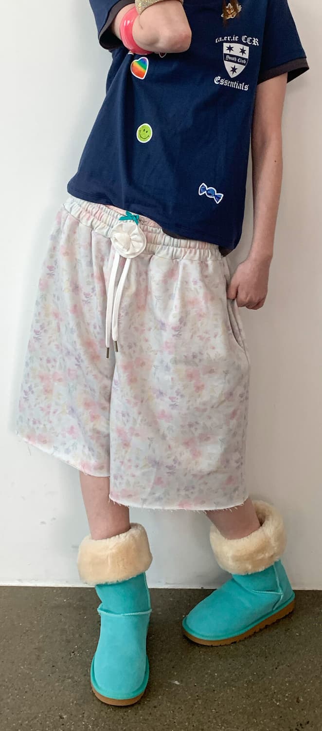 페어리 flower bermuda pants 상품이미지1