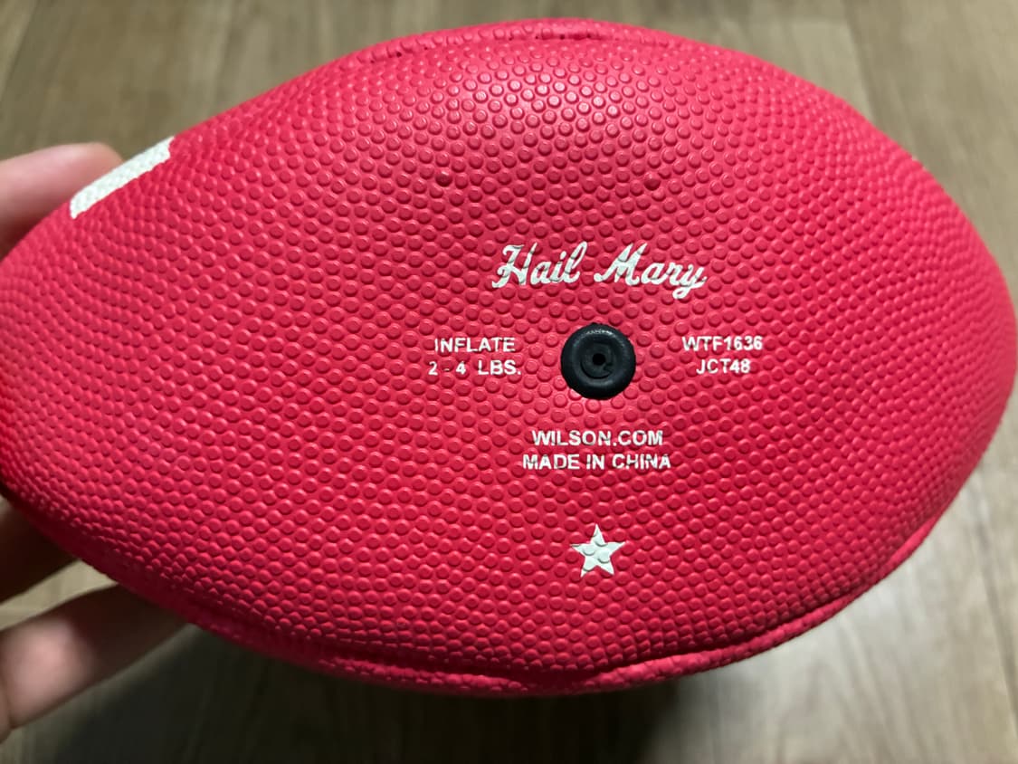 슈프림 미니 풋볼 럭비공 상품이미지5