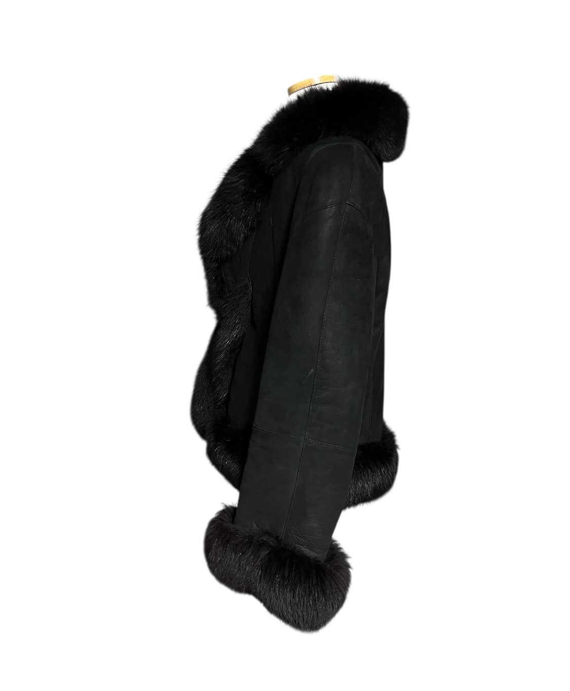 CAREER 폭스퍼 양가죽 무스탕 자켓 55-66 상품이미지4