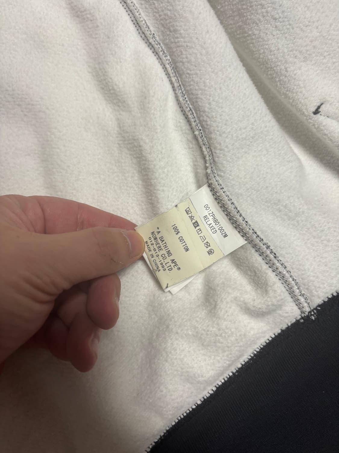 [L] 베이프 abc 카모 후드집업 상품이미지5