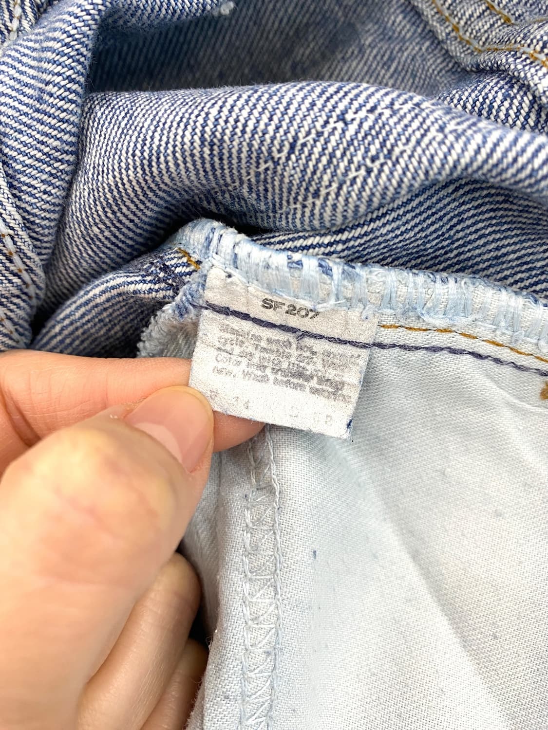 80‘s 리바이스 519 오렌지탭  상품이미지9