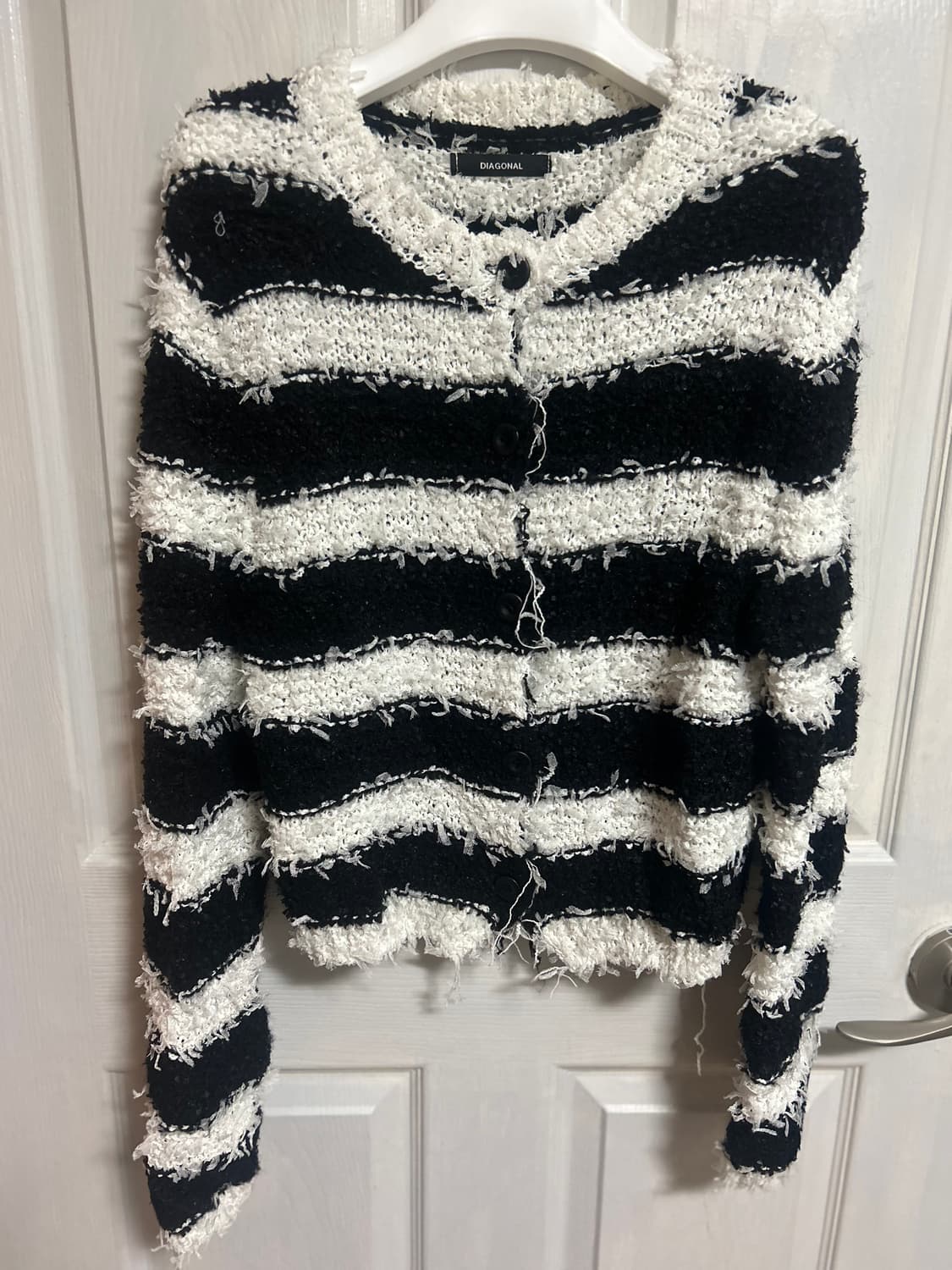 다이애그널 스트라이프 가디건 상품이미지3