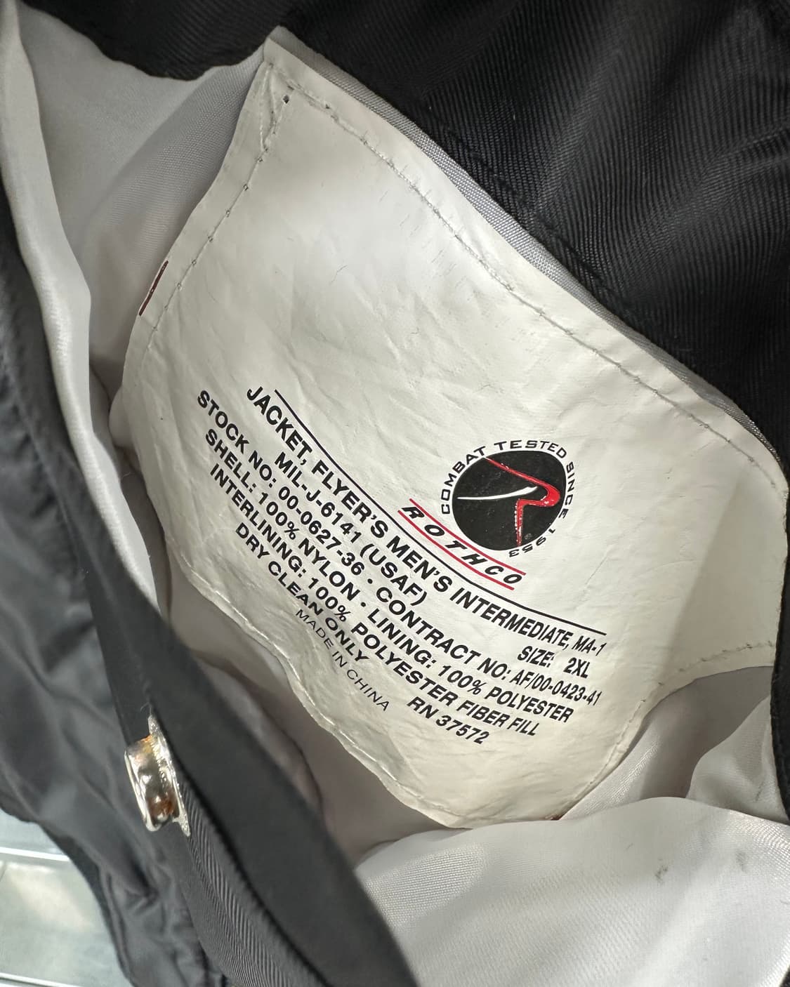 (2XL)로스코 양면 항공 점퍼-M1571 상품이미지4