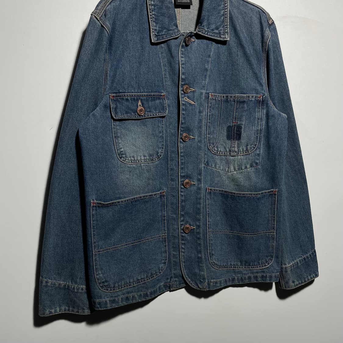 라틀레틱 데님 초어자켓 상품이미지3