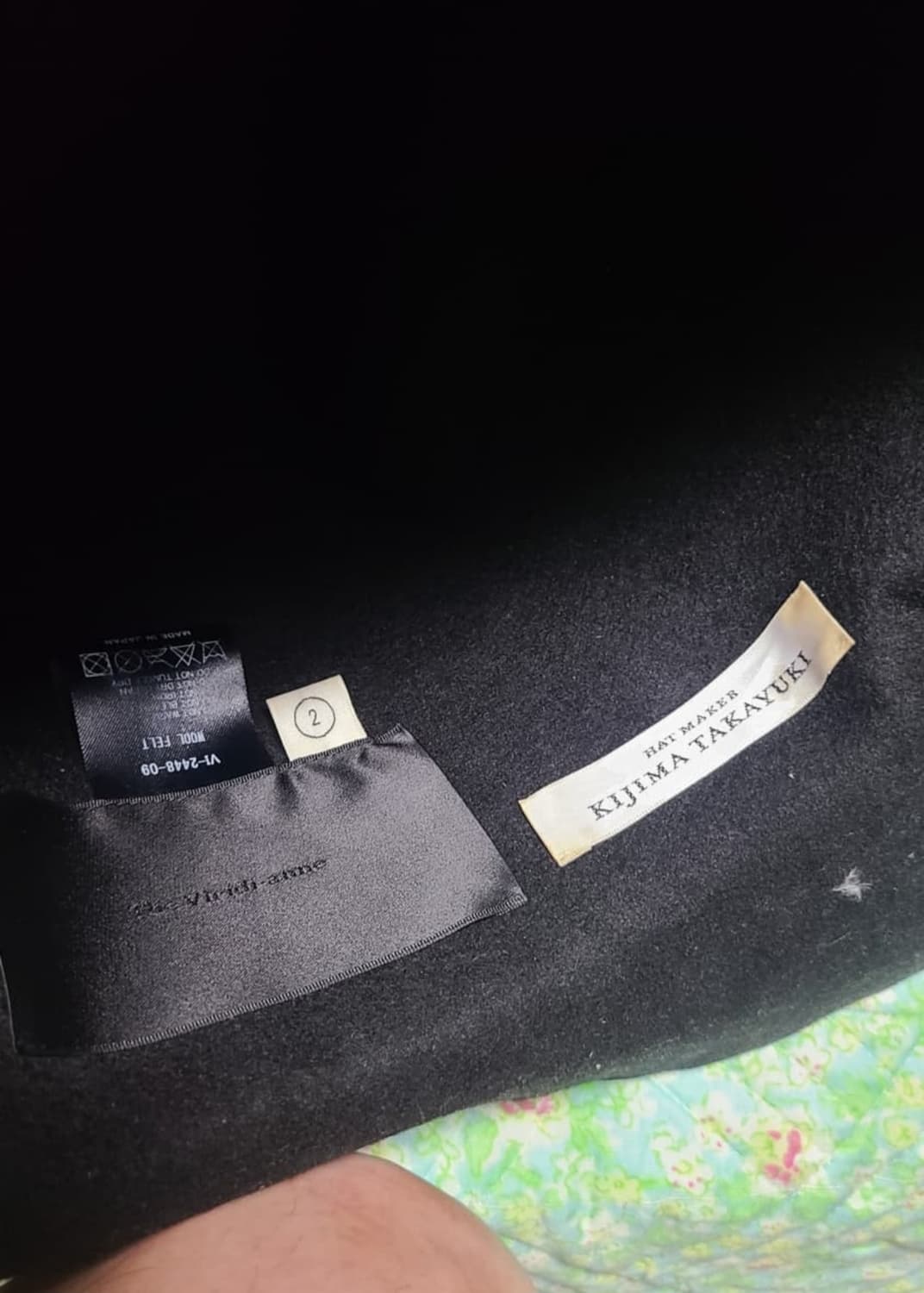 비리디안 x 키지마 타카유키 페도라 2사이즈 상품이미지6