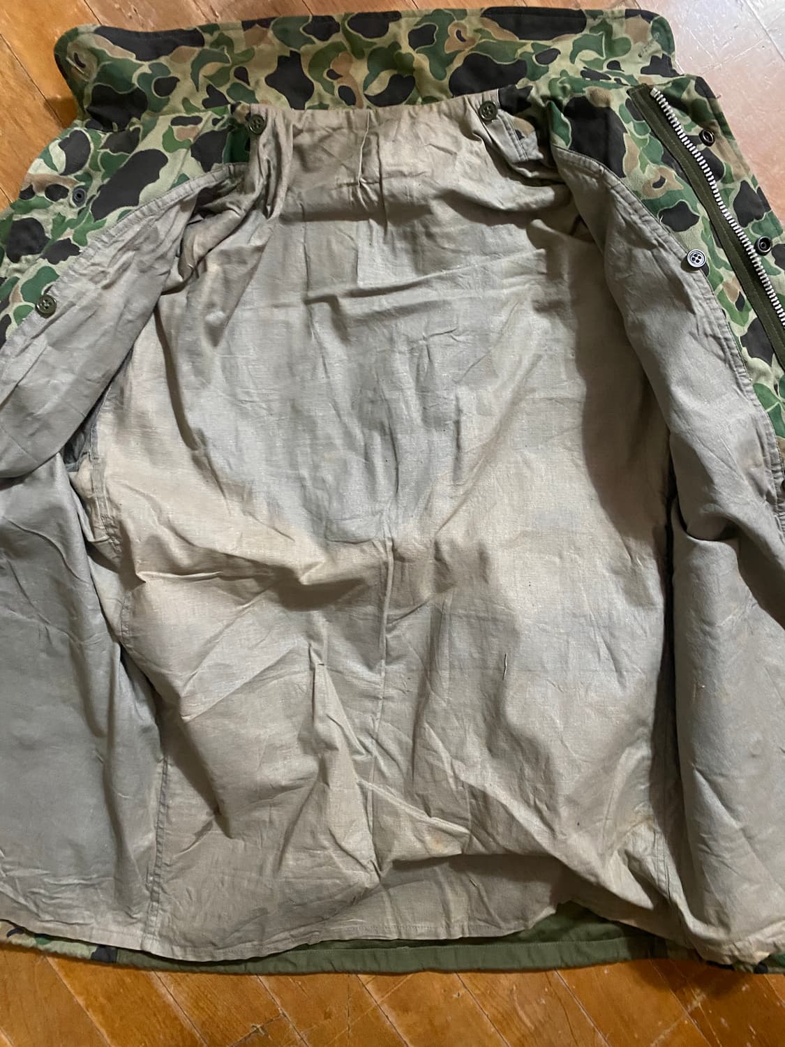 밀리터리 m65 덕헌터 카모플라쥬 자켓 (105) 상품이미지7