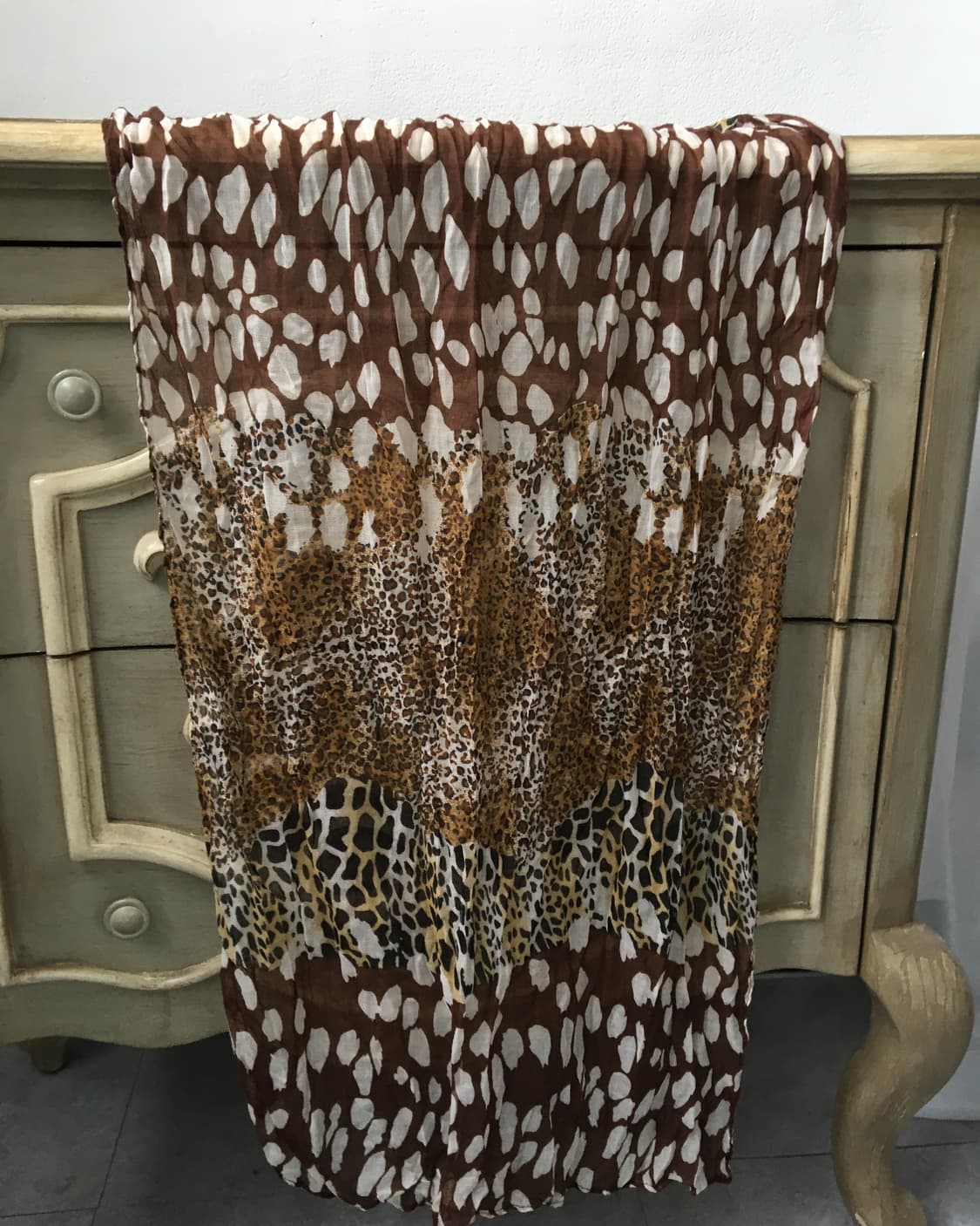animal pattern scarf 상품이미지4