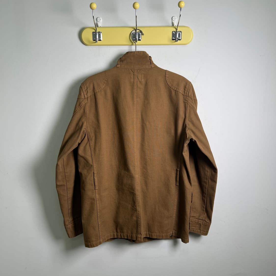 네버씬띵 브라운 멀티 포켓 코튼 자켓 M 상품이미지2