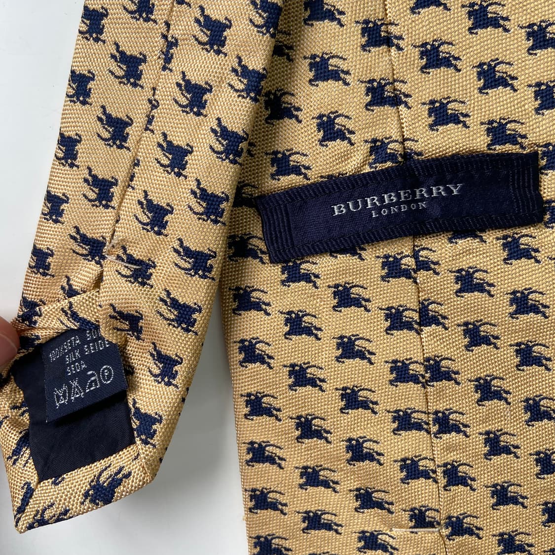 버버리 모노그램 명품 정품 넥타이 (Burberry) 상품이미지5