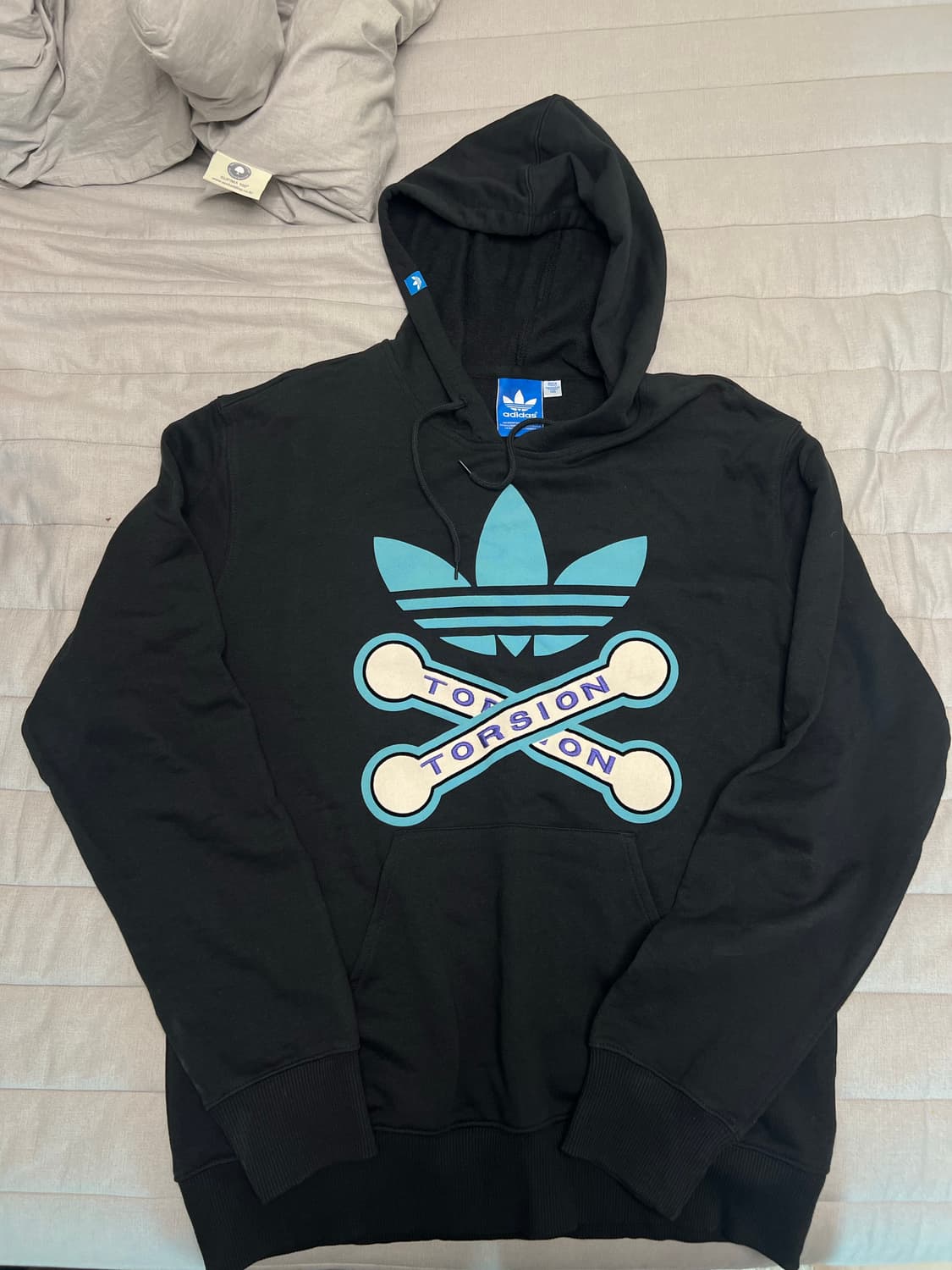 아디다스 블랙 미니멀 후드 한정판 100~105 상품이미지1