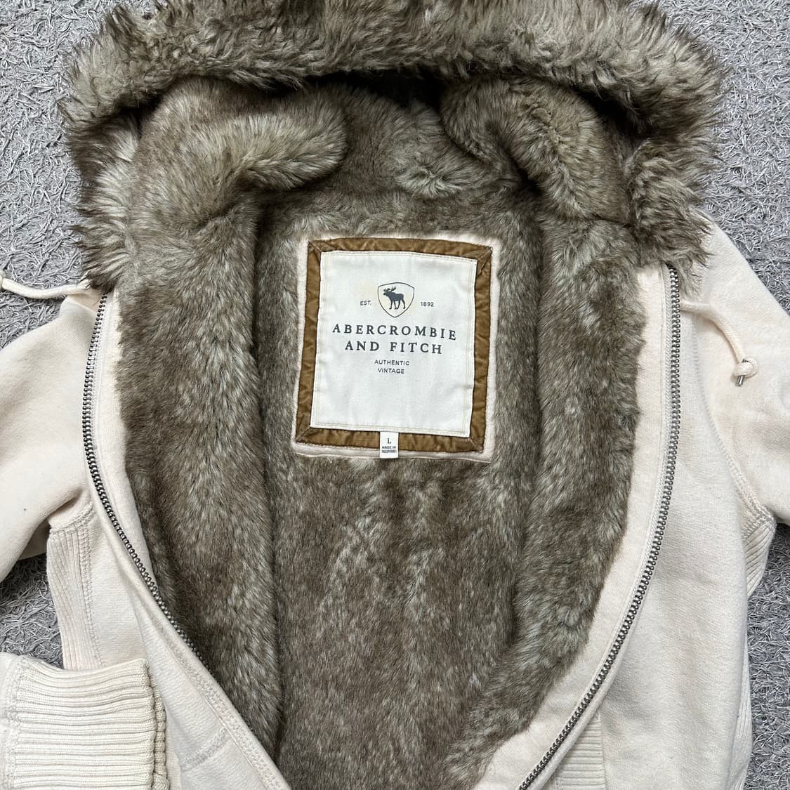 [우먼95] 아베크롬비 퍼후드집업 상품이미지3