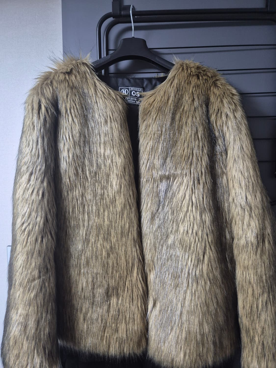 미스테리어스호텔 CITY GIRL MIX FUR JK 브라운 상품이미지5