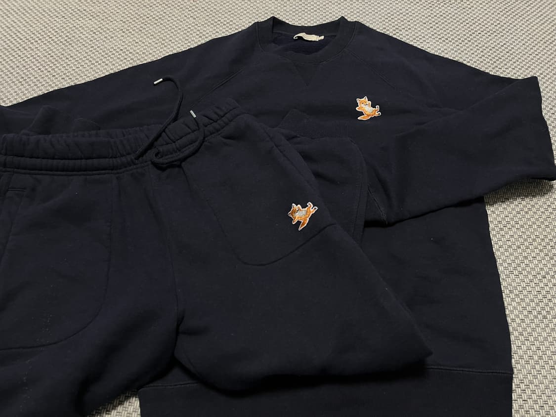 메종키츠네 셋업 맨투맨 조거팬츠 트레이닝 상품이미지1