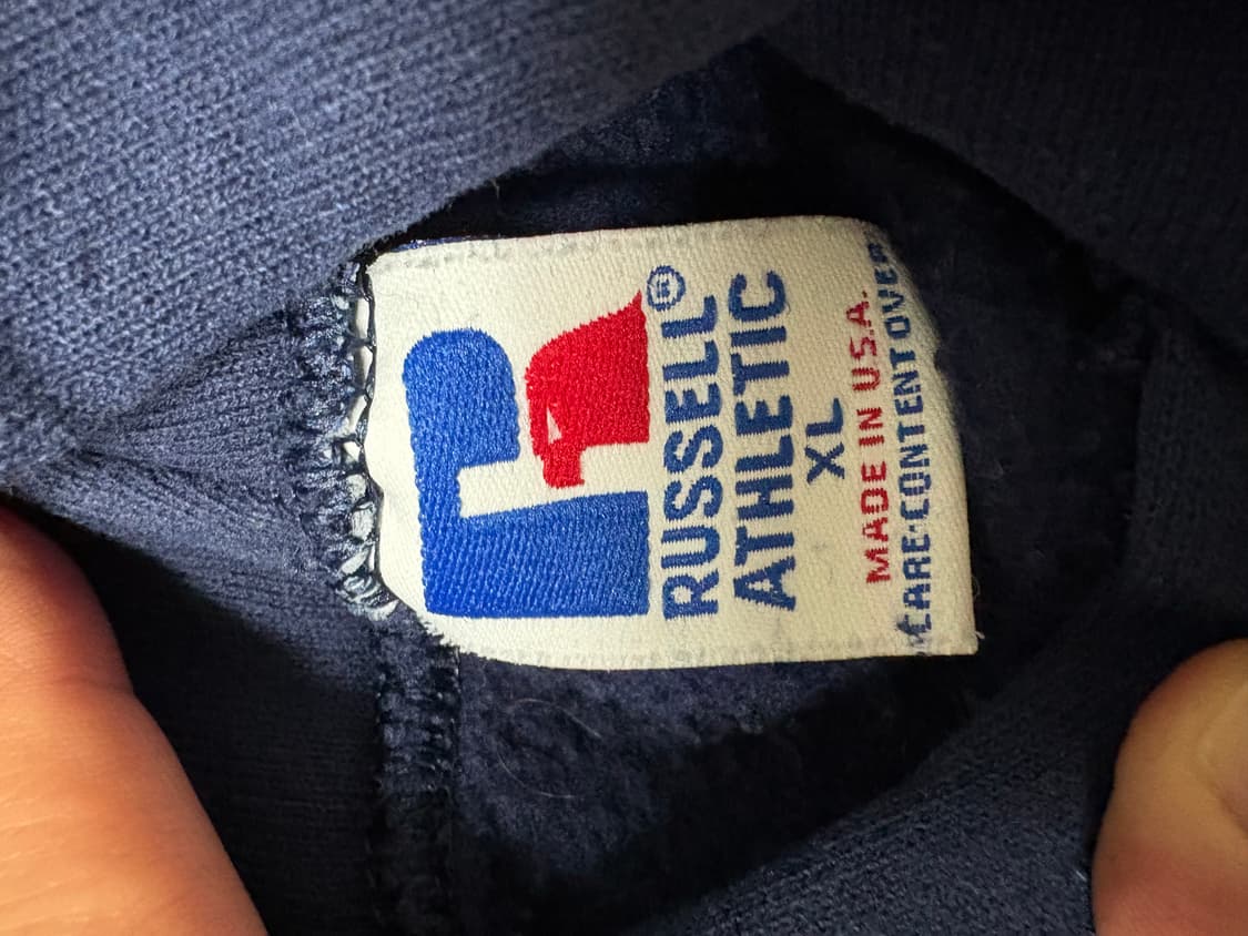 90s 러셀 USA XL (navy) 상품이미지4