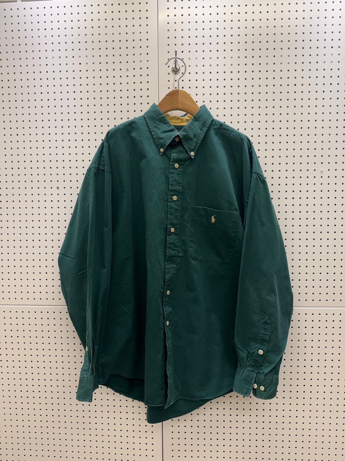 폴로 랄프 로렌 그린 버튼다운 셔츠 U504 상품이미지2