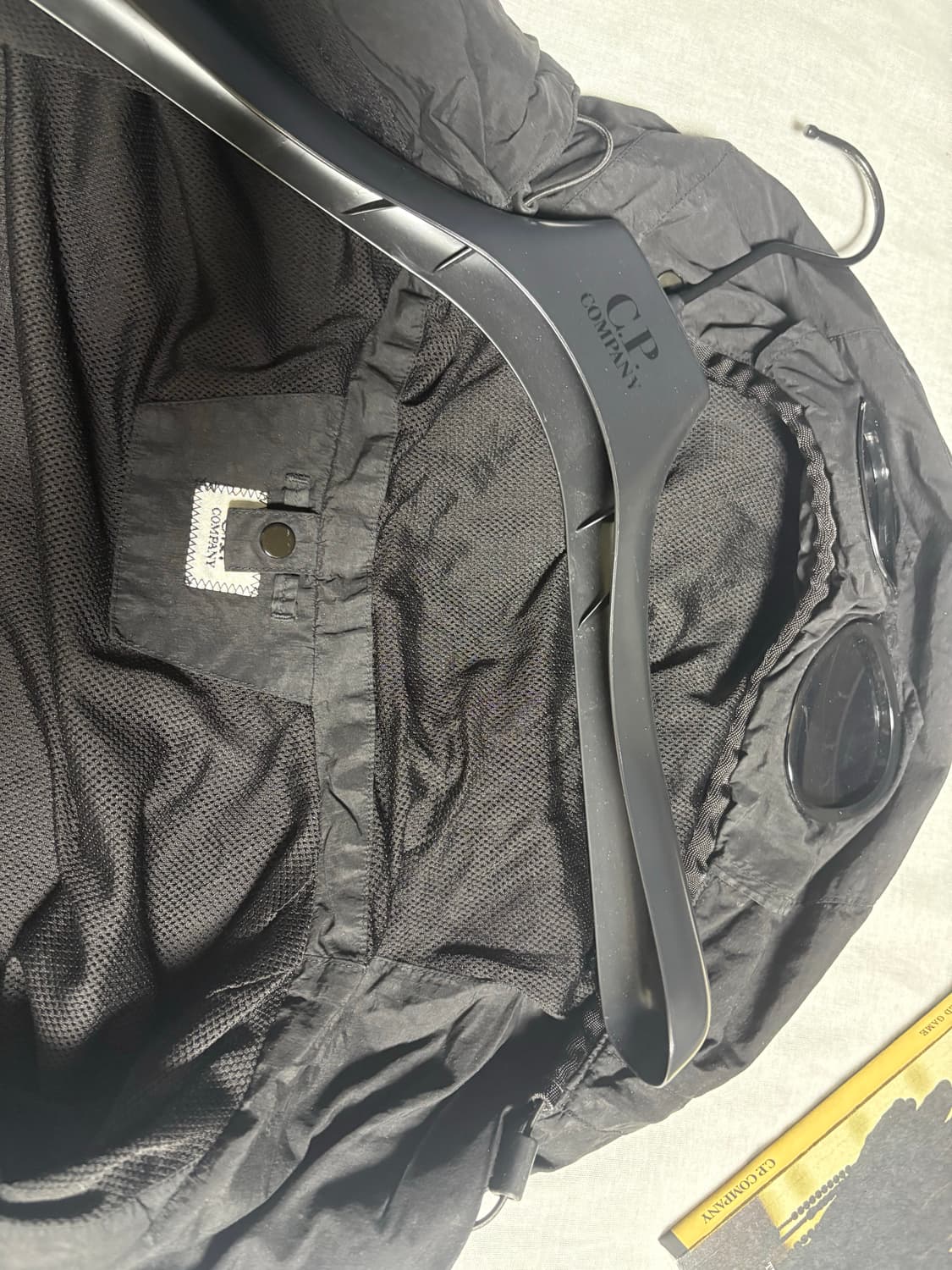 [S] 25SS cp컴퍼니 플랫나일론 고글자켓 상품이미지3