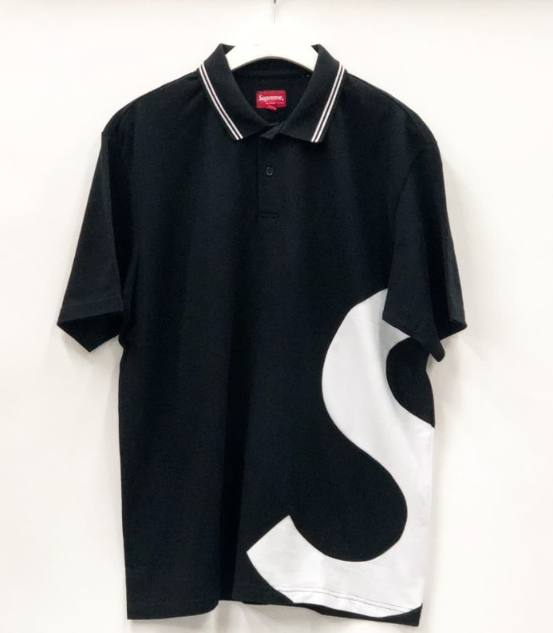 [L] 슈프림 S로고 폴로 티셔츠 Supreme S logo polo t 상품이미지1