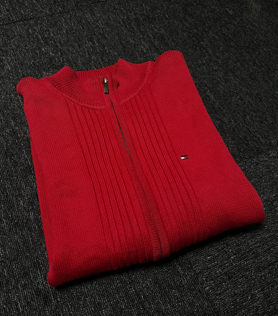 타미 힐피거 (Tommy Hilfiger) 하프넥 집업 니트 가디건  상품이미지3