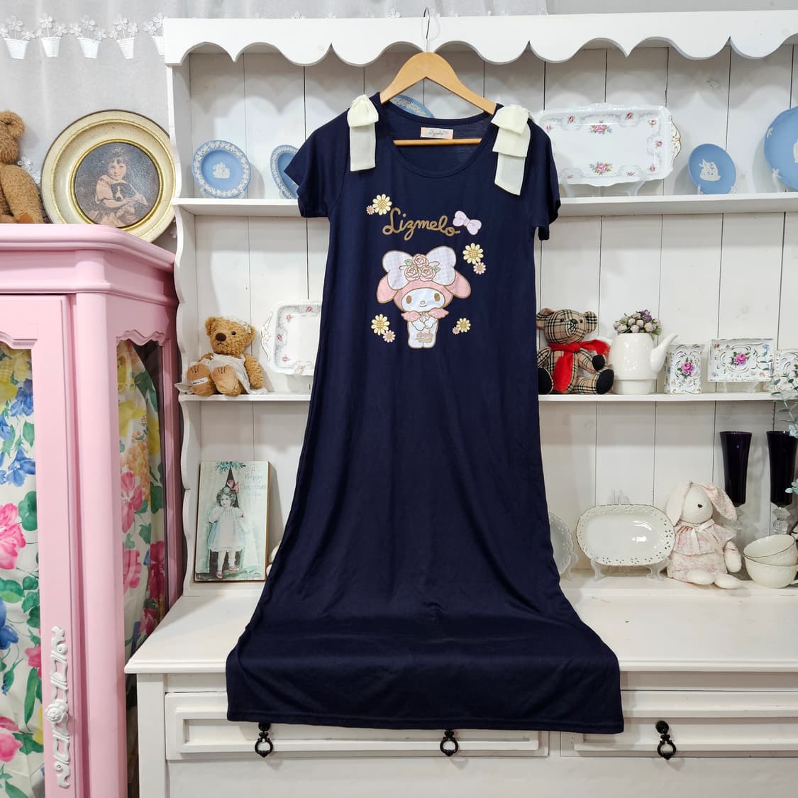 리즈멜로(Lizmelo) 마이멜로디 롱 원피스 상품이미지1