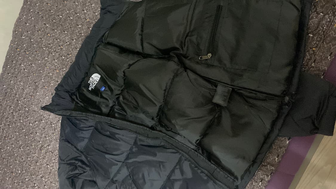 노스페이스 1996 눕시 패딩 블랙 상품이미지3