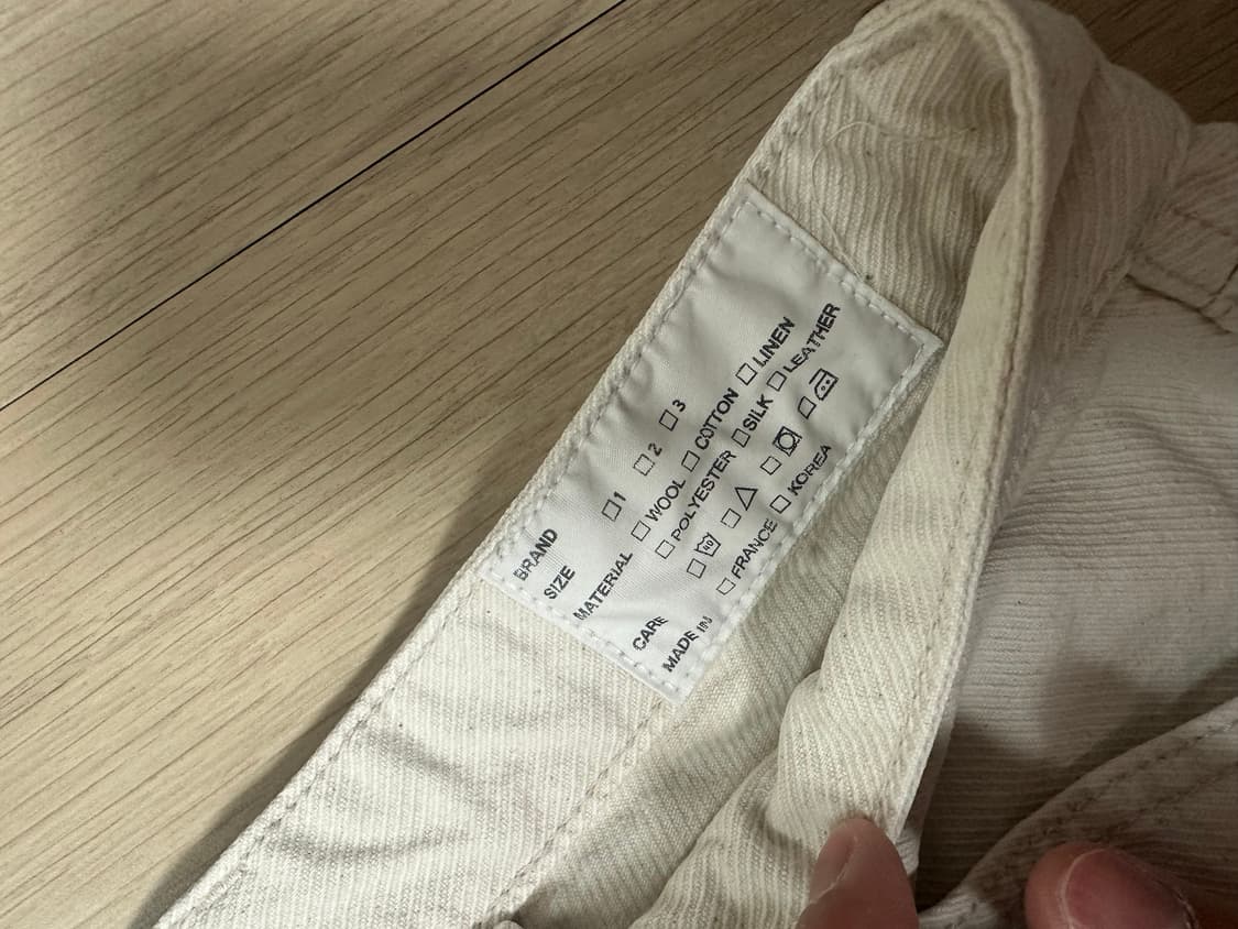 드레프로젝트 에크루데님 1사이즈 상품이미지5