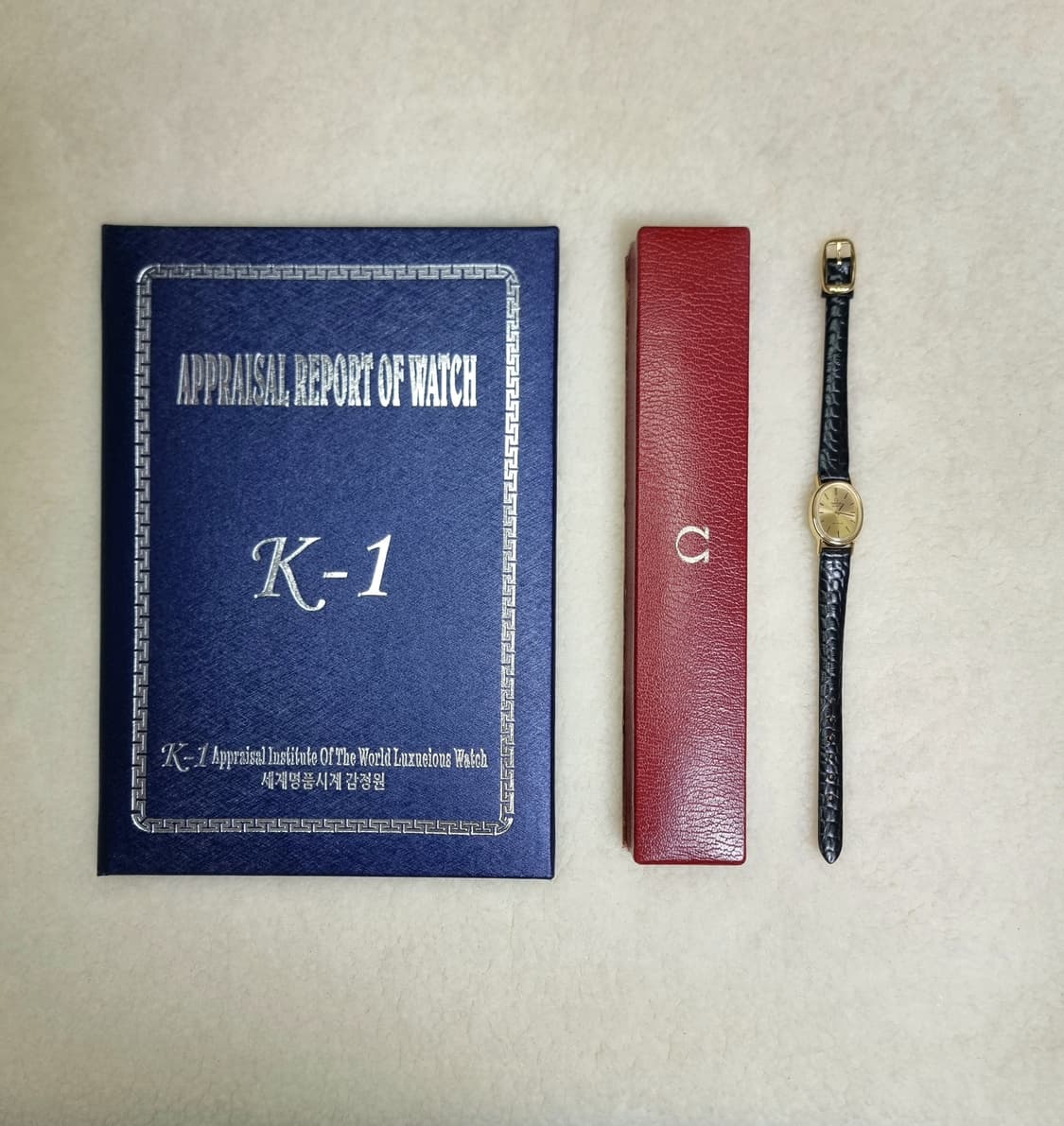 오메가 드빌 빈티지 오벌 샴페인 선레이 다이얼 쿼츠 여성시계 상품이미지7