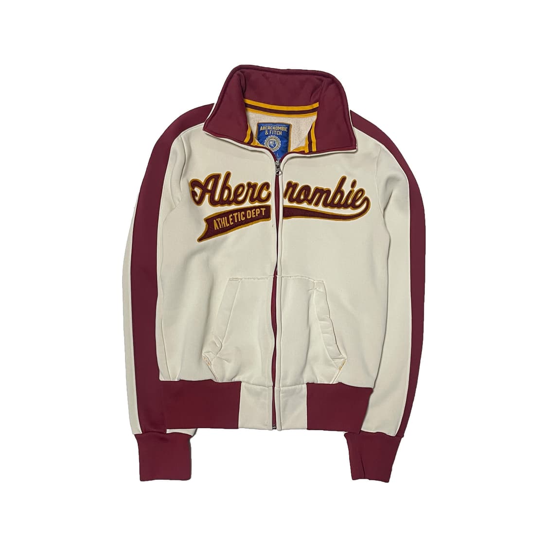 아베크롬비 크림 트랙탑 져지 상품이미지1