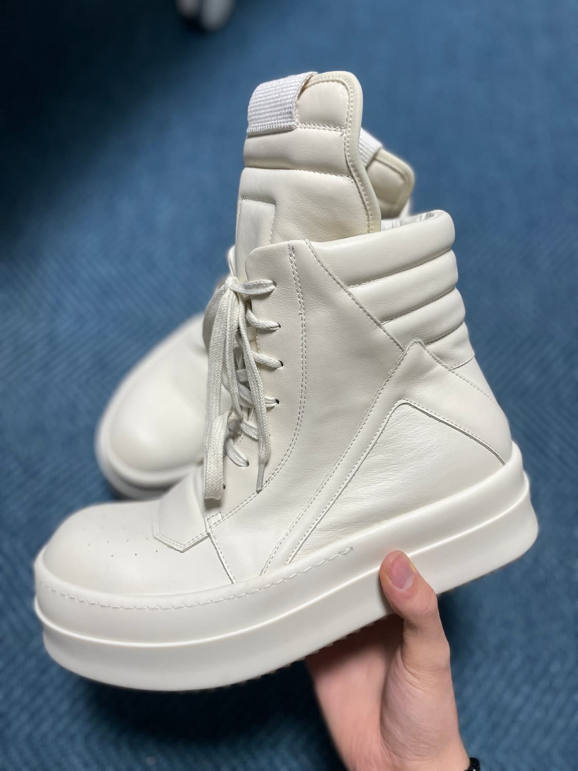 [43] 릭오웬스 메가범퍼 지오바스켓 밀크 상품이미지2