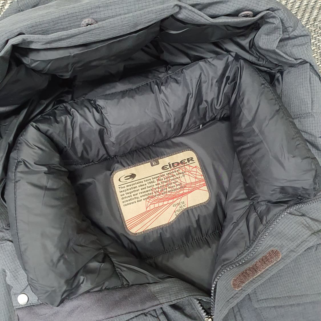 아이더 오리털 겨울패딩 남자105 상품이미지2