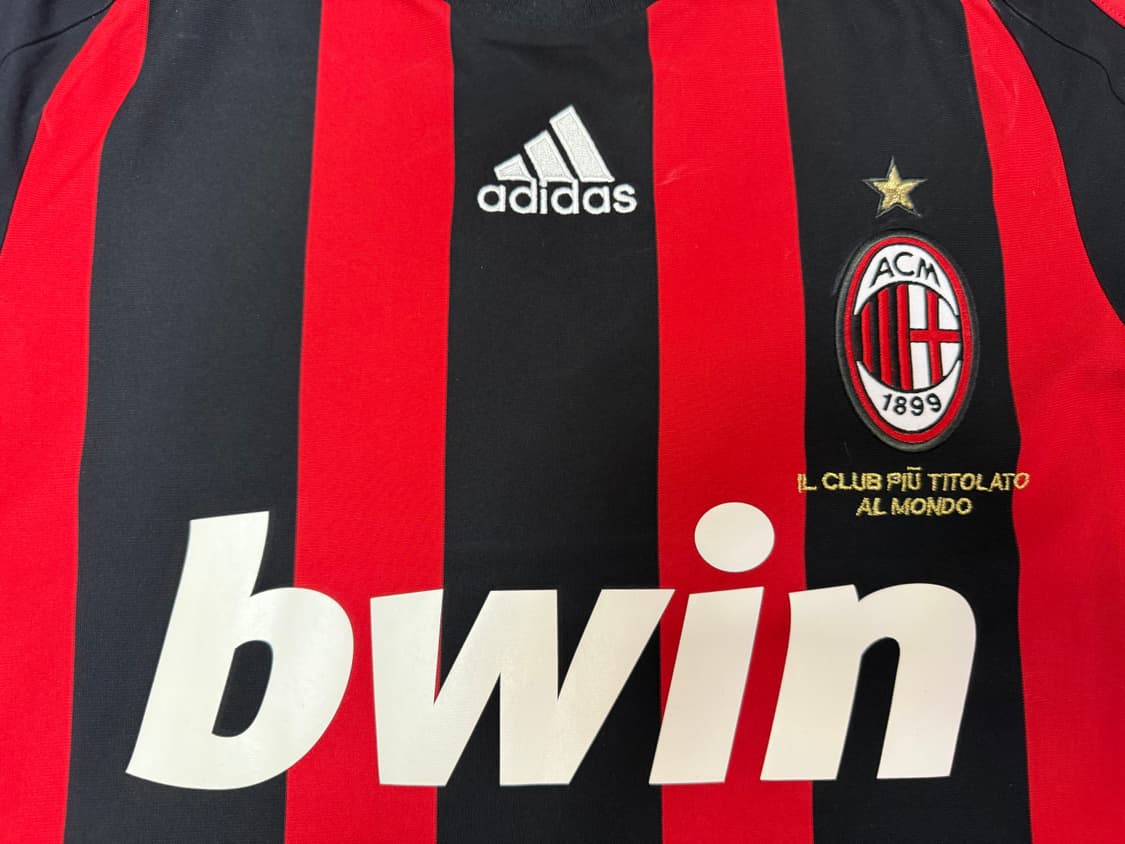 [S] 아디다스 AC밀란 08-09 홈 베컴 마킹 유니폼 상품이미지5