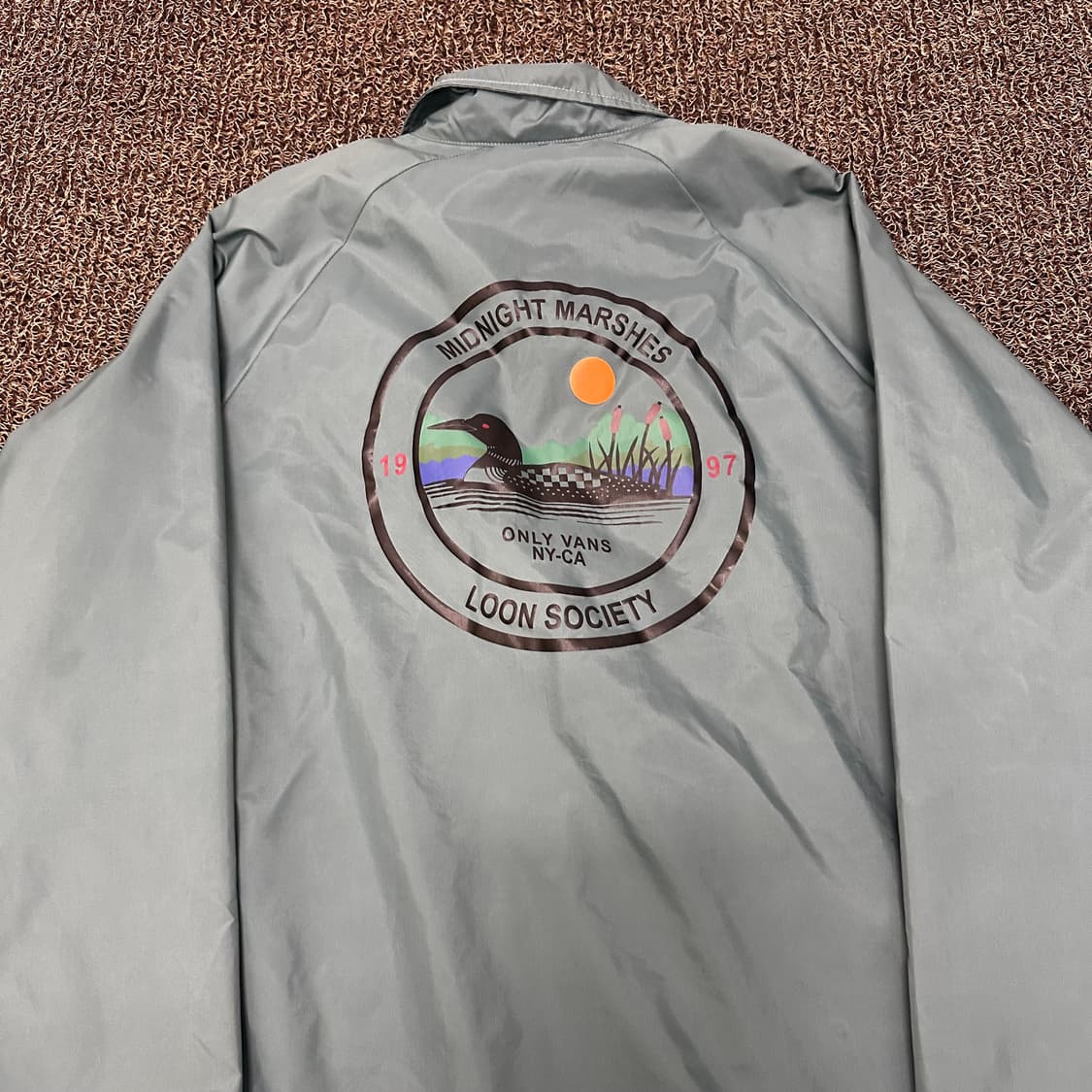 VANS 반스 코치 자켓 청록색 M 상품이미지5