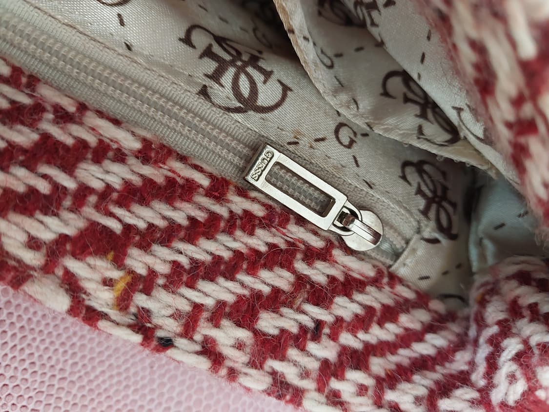 GUESS 게스 트위드 핑크 숄더백 상품이미지8