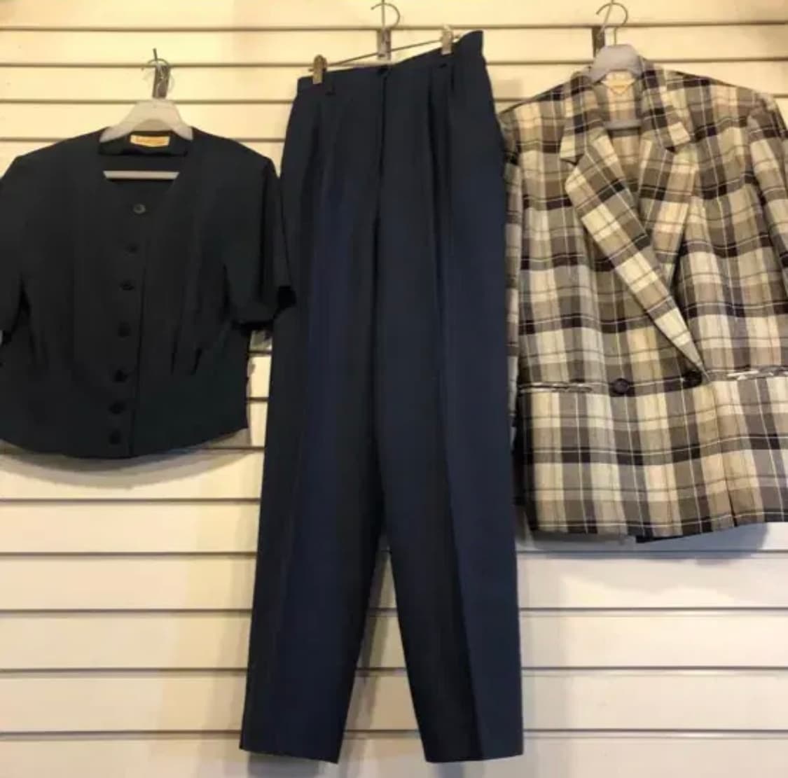 [Vintage] 네이비 슬랙스 팬츠 상품이미지5