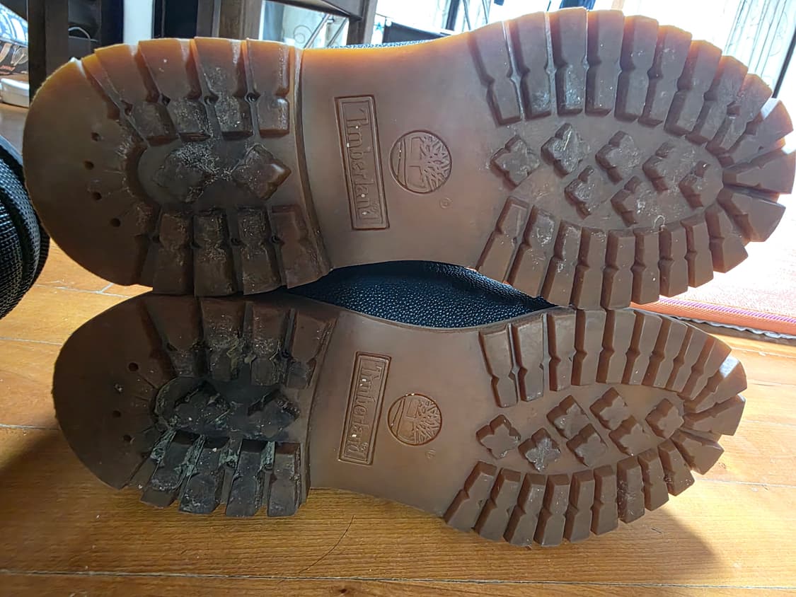 팀버랜드 네이비 헬코아 가죽부츠 260사이즈 상품이미지3