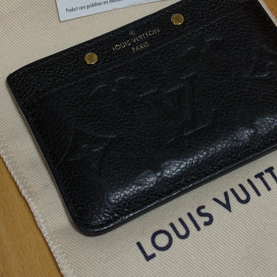 풀구성 루이비통 앙프렝뜨 카드지갑 홀더 상품이미지3