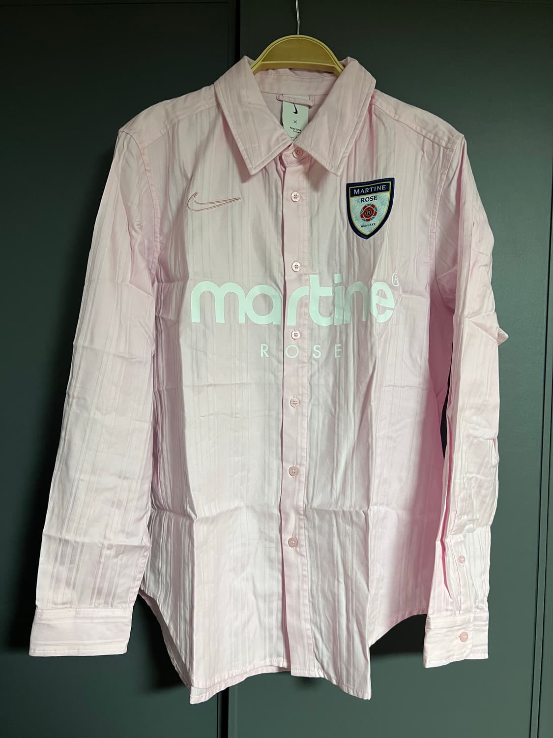 (S)나이키 마틴로즈 드레스 셔츠 핑크 상품이미지1
