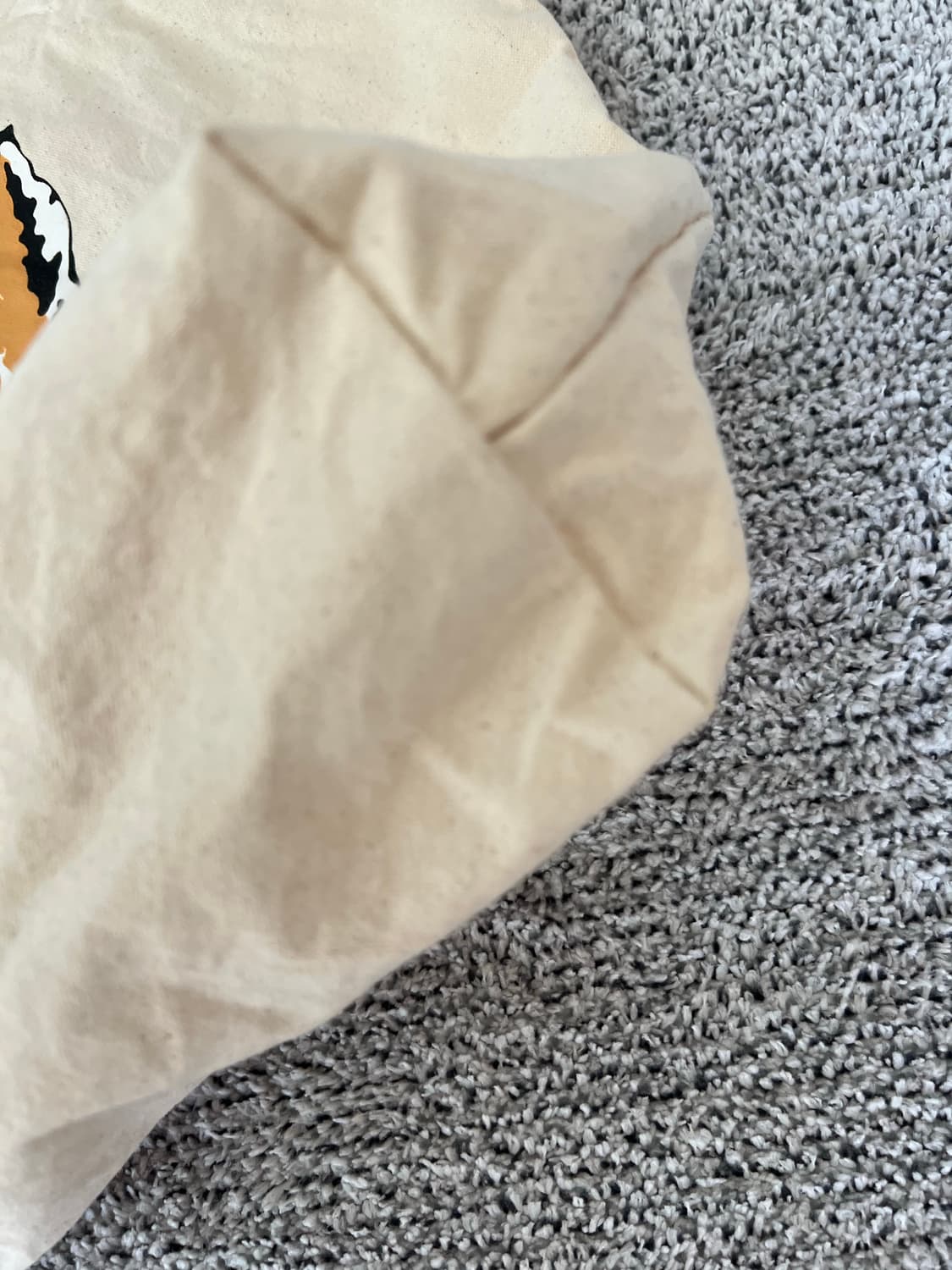 메종 키츠네 폭스 헤드 토트백 에크루 상품이미지4