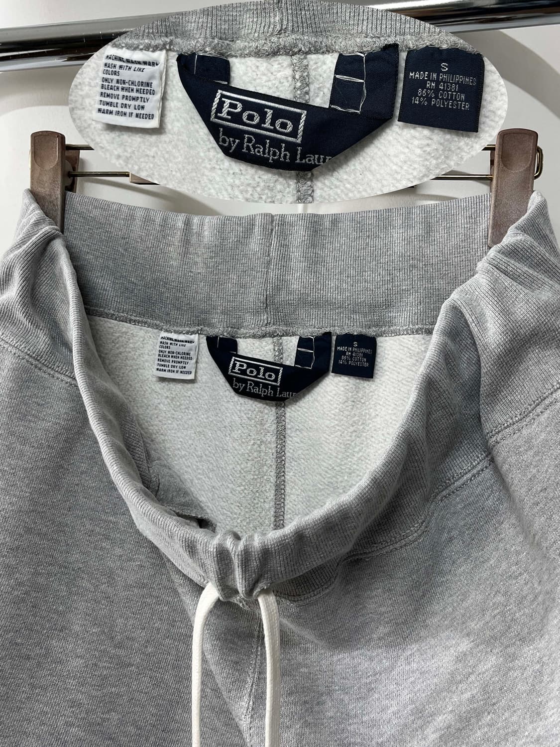 폴로 랄프로렌 멜란지 그레이 스웻팬츠 상품이미지3