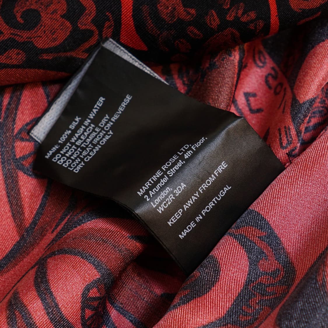 마틴로즈 23AW 클래식 실크 셔츠 상품이미지10